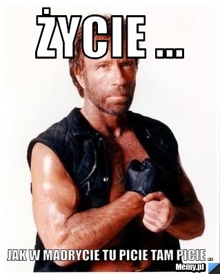  Życie ... Jak w madrycie tu picie tam picie ..  