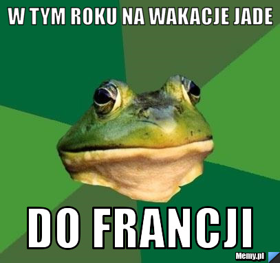 W TYM ROKU NA WAKACJE JADE  DO FRANCJI 
