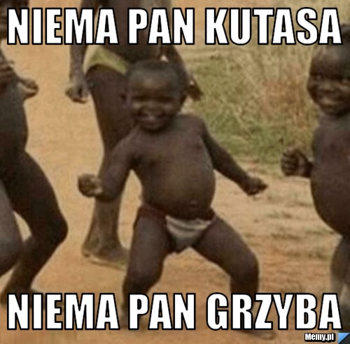 Niema pan kutasa  niema pan grzyba