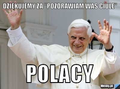 Dziękujemy za "pozdrawiam was ciule" Polacy