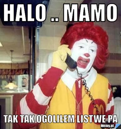 Halo .. mamo  tak tak ogoliłem listwe pa