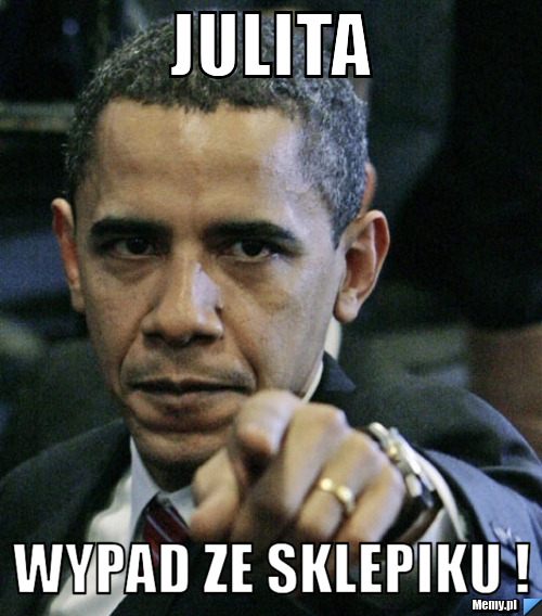 Julita wypad ze sklepiku !