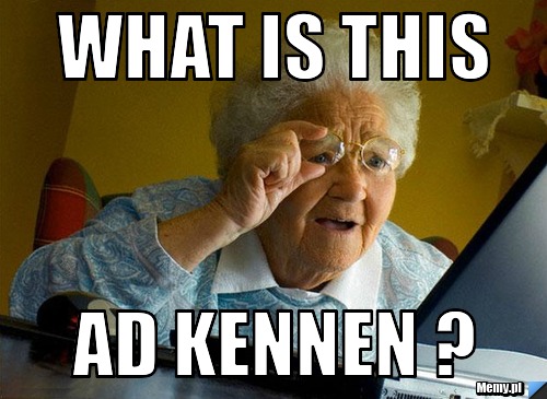 WHAT IS this  AD KENNEN ?