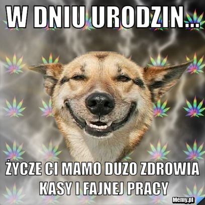 W dniu urodzin... życze ci mamo duzo zdrowia kasy i fajnej pracy
