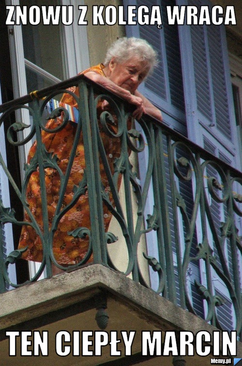Znowu z kolegą wraca ten ciepły marcin