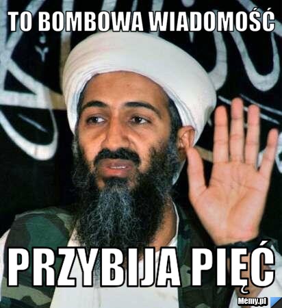 To bombowa wiadomość przybija pięć