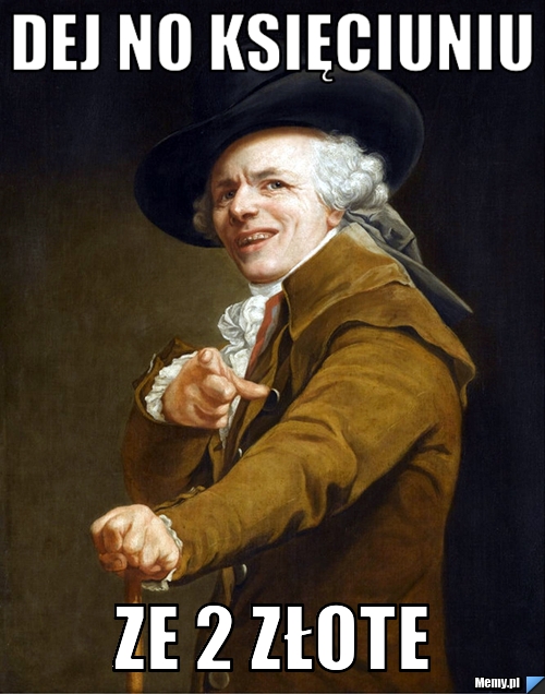 Dej no księciuniu ze 2 złote 
