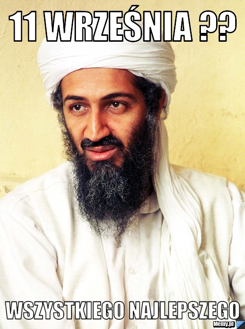 11 września ?? WSZYSTKIEGO NAJLEPSZEGO