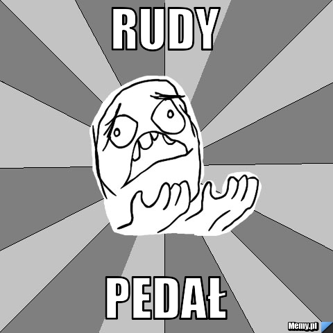 Rudy  pedał 