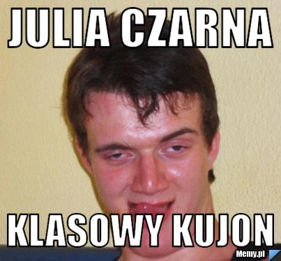 Julia czarna Klasowy kujon