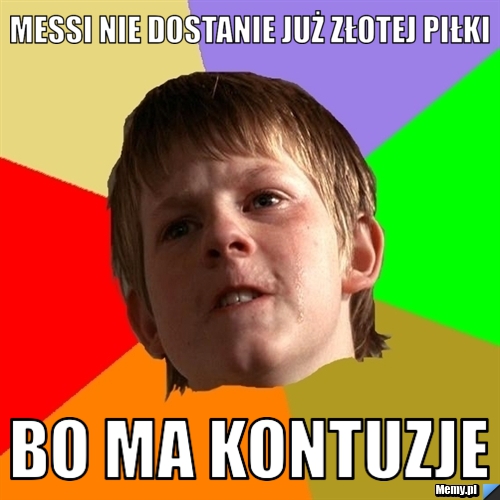 Messi nie dostanie już złotej piłki bo ma kontuzje