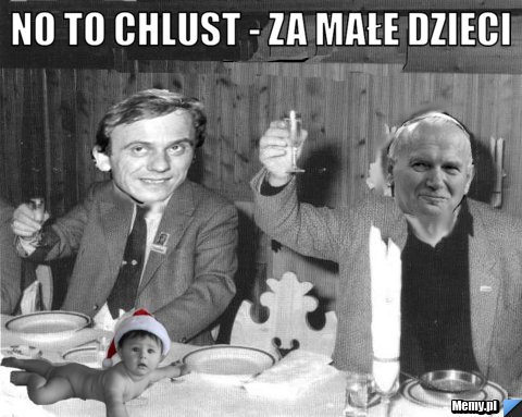 No to chlust - za małe dzieci 