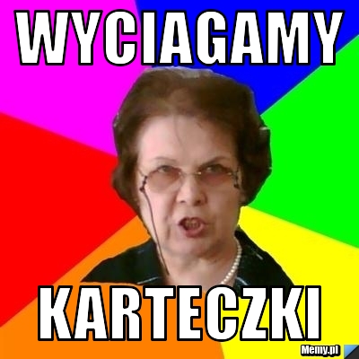 Wyciagamy Karteczki