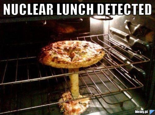 Nuclear lunch detected 