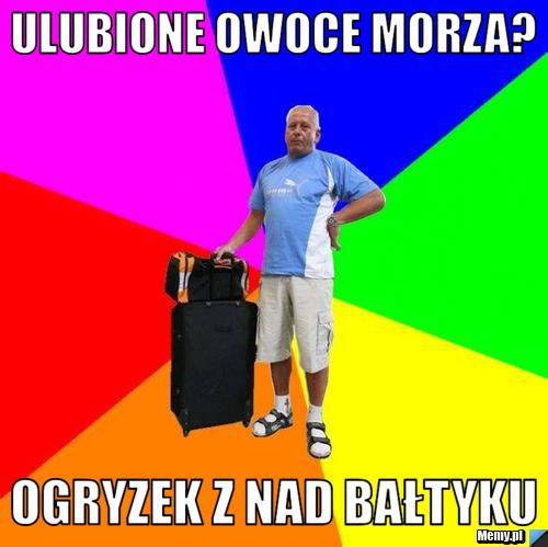 Ulubione owoce morza? ogryzek z nad Bałtyku