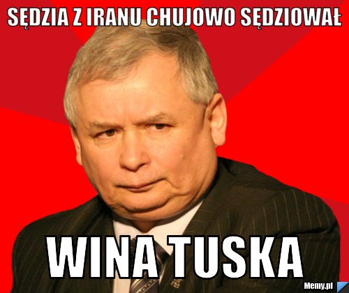 Sędzia z Iranu chujowo sędziował WINA TUSKA
