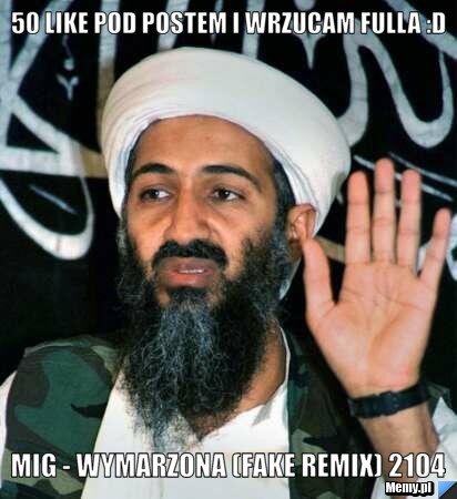 50 like pod postem i wrzucam fulla :D  Mig - Wymarzona (Fake Remix) 2104 