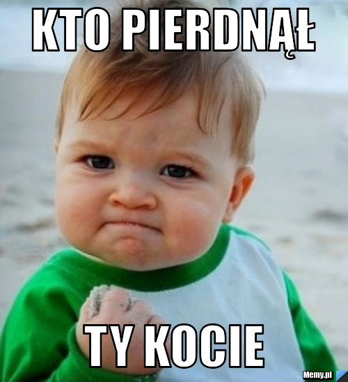 Kto pierdnął ty kocie