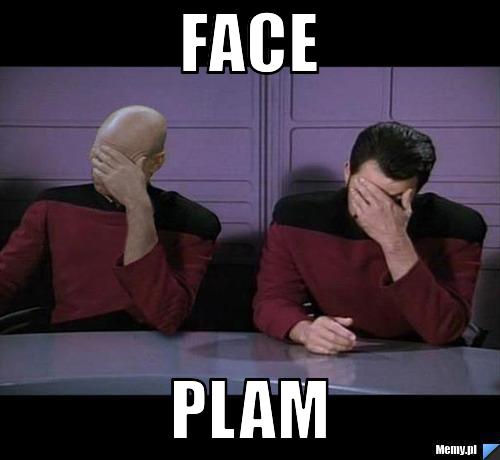 Face plam