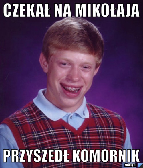 Czekał na mikołaja przyszedł komornik