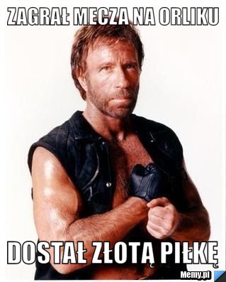 Zagrał mecza na orliku dostał złotą piłkę