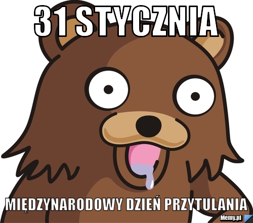 31 stycznia międzynarodowy dzień przytulania