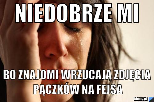 Niedobrze mi bo znajomi wrzucają zdjęcia pączków na fejsa