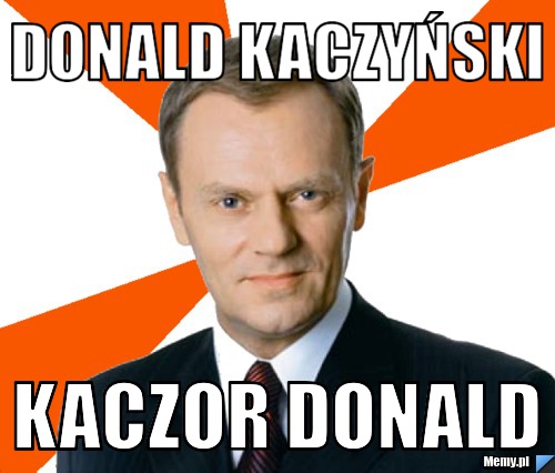 Donald kaczyński KACZOR DONALD 