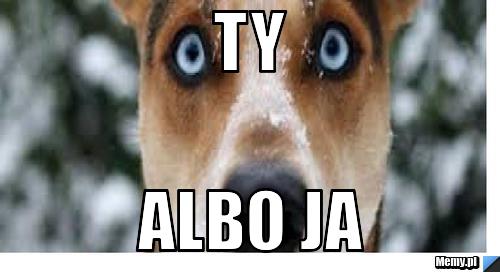 Ty albo ja