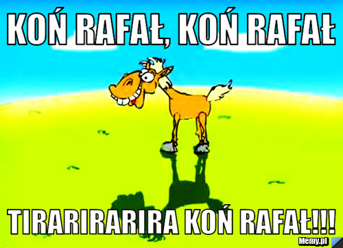 Koń Rafał, koń rafał Tirarirarira Koń rafał!!!