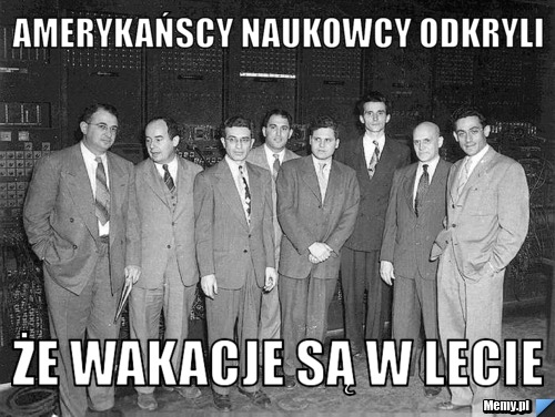 Amerykańscy naukowcy odkryli  że wakacje są w lecie