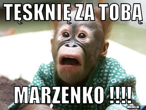 TĘSKNIĘ ZA Tobą Marzenko !!!!