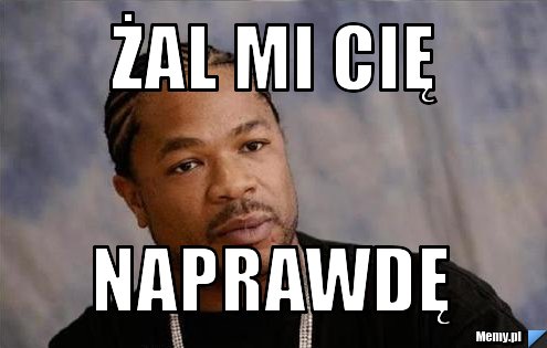 ŻAL MI CIĘ NAPRAWDĘ