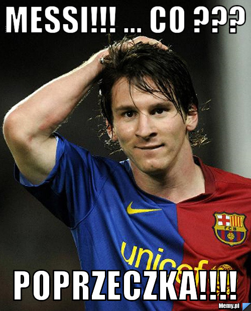 Messi!!! ... Co ??? Poprzeczka!!!!