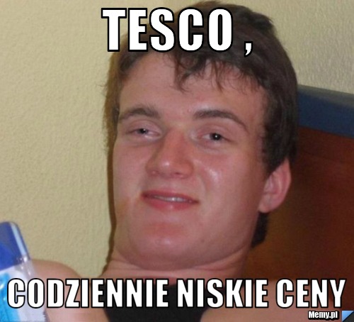Tesco ,  Codziennie niskie ceny