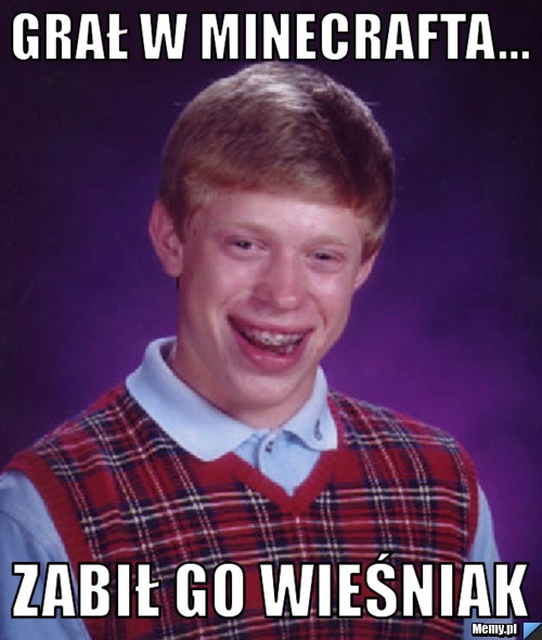 Grał w minecrafta... zabił go wieśniak