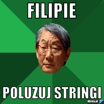 Filipie poluzuj stringi 