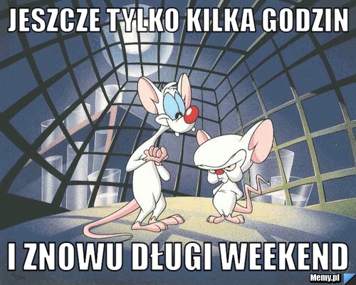 Jeszcze tylko kilka godzin i znowu długi weekend