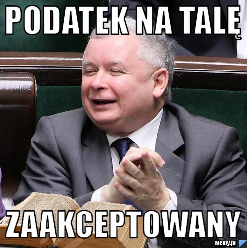 Podatek na Talę ZAakceptowany