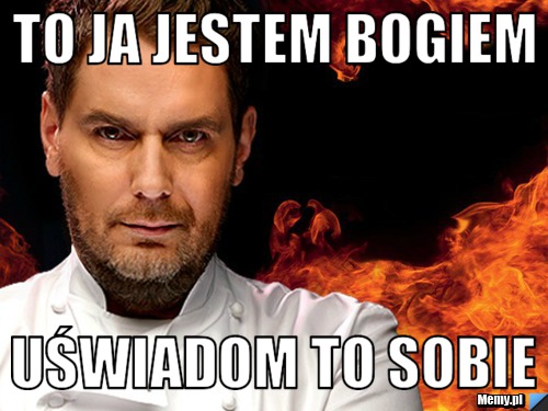 TO JA JESTEM BOGIEM UŚWIADOM TO SOBIE