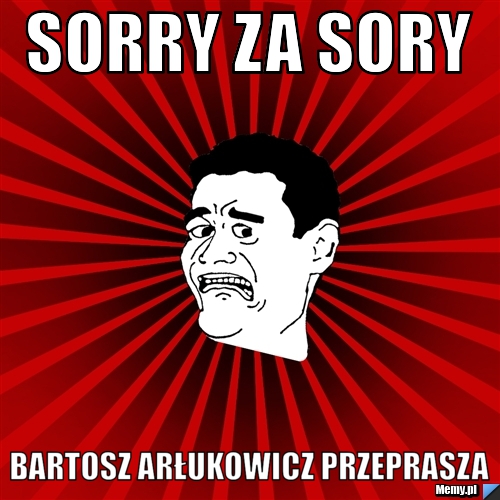 Sorry za SORY Bartosz Arłukowicz Przeprasza