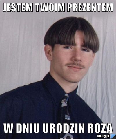 Jestem Twoim prezentem w dniu urodzin Roza