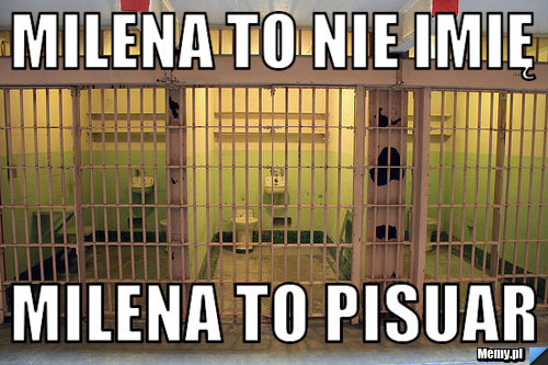 MILENA TO NIE IMIĘ MILENA TO PISUAR 