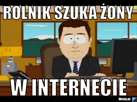Rolnik szuka żony w internecie