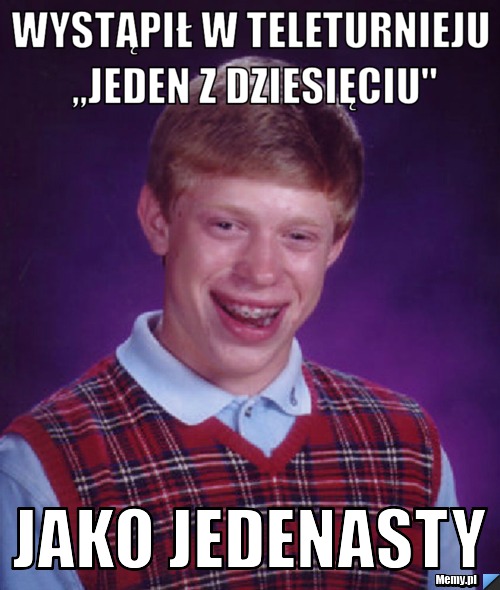 Wystąpił w teleturnieju ,,jeden z dziesięciu" jako jedenasty