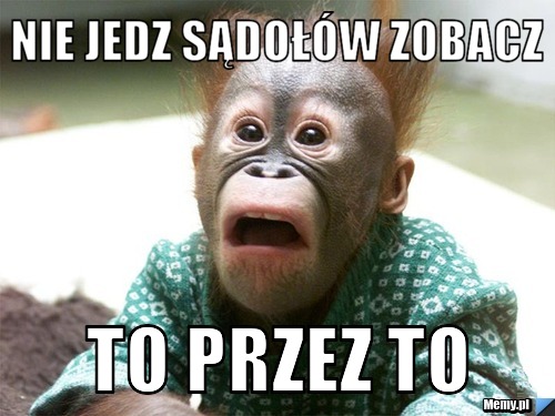Nie jedz sądołów zobacz to przez to