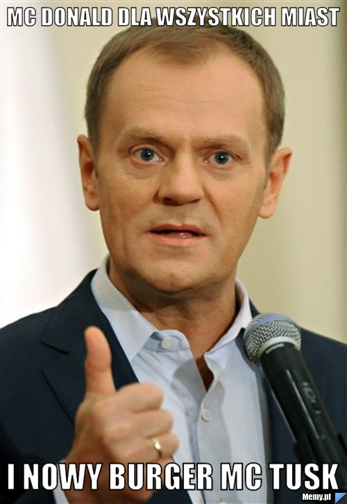 Mc Donald dla wszystkich miast I Nowy burger MC TUsk