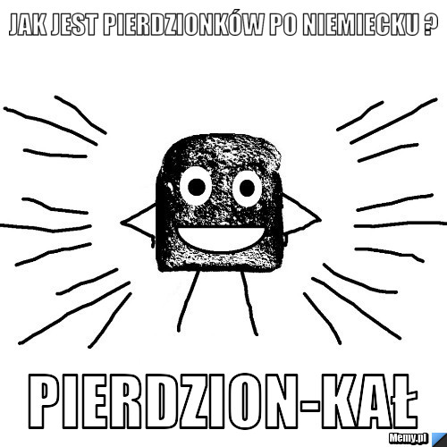 Jak jest Pierdzionk&oacute;w po niemiecku ? Pierdzion-kał