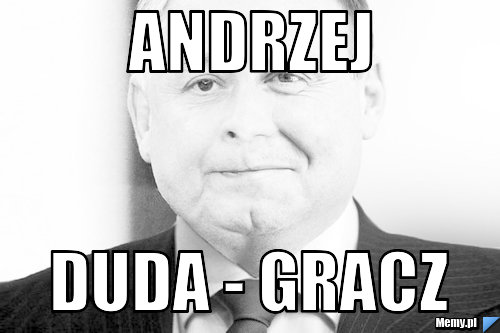 Andrzej duda - gracz