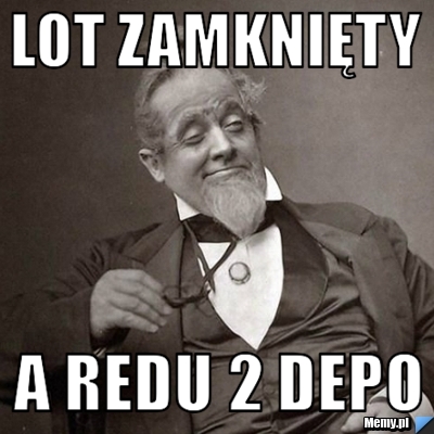 Lot zamknięty a redu 2 depo